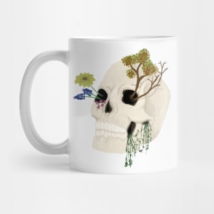 Overgrown Skull Mug